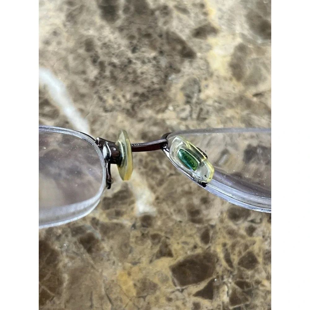 POLO RALPH LAUREN Eyeglasses Polo 1001 9011 Gold Half Rim FRAMES ONLY 51-19-135